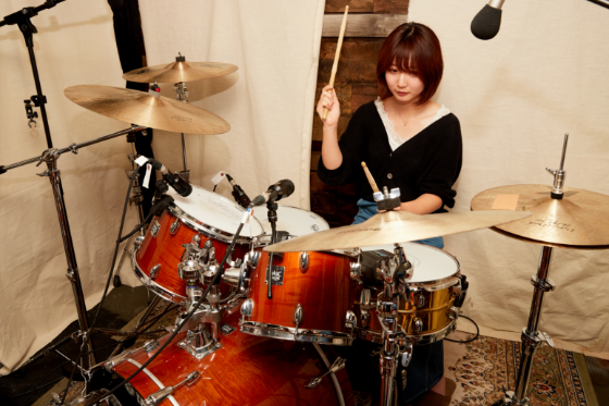 ドラムレコーディング